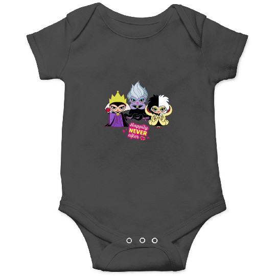 Disney Villains Queen Ursula Cruella Happily NEVER After Onesies