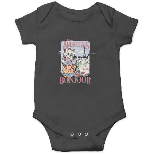 Disney The Aristocats Bonjour Paris Since 1979  Ad Onesies