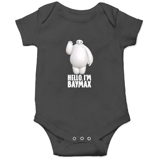 Disney Big Hero 6 Hello I'm Baymax Cute Portrait Onesies