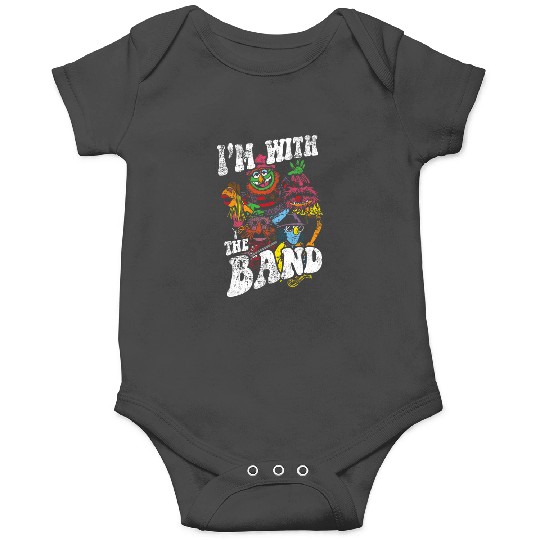 Disney The Muppets Electric Mayhem Distressed With The Band Onesies