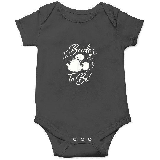 Disney Minnie Mouse Bride to Be Wedding Bridal B Onesies