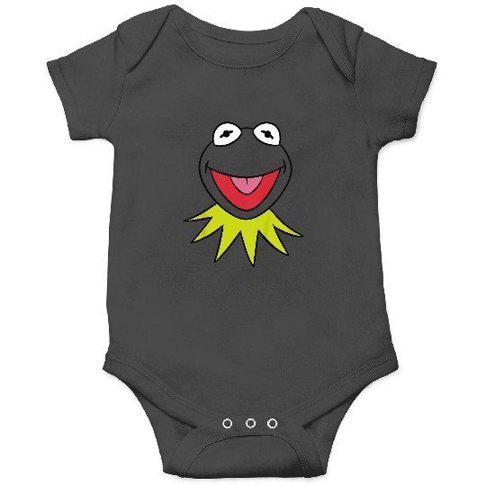 Kids Disney The Muppets Kermit Frog Happy Big Face Toddler Onesies
