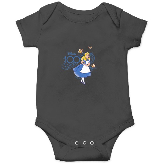 Disney 100 Alice in Wonderland Song D100 Raglan Baseball Tee Onesies
