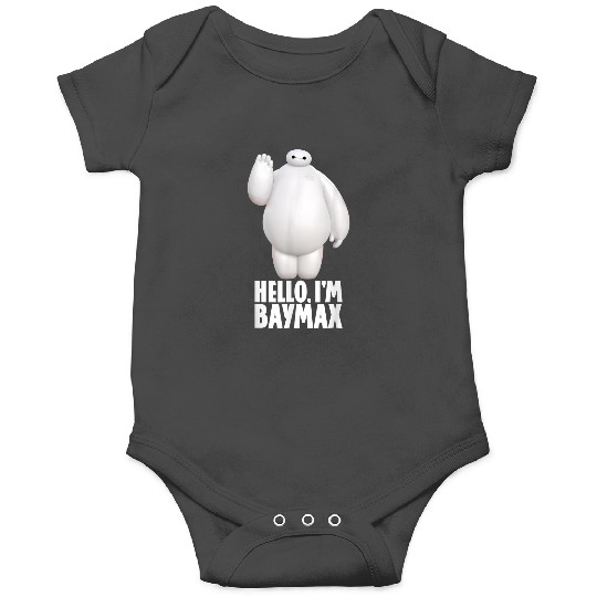 Disneyss Big Hero 6 Hello I'm Baymax Cute Portrait Onesies