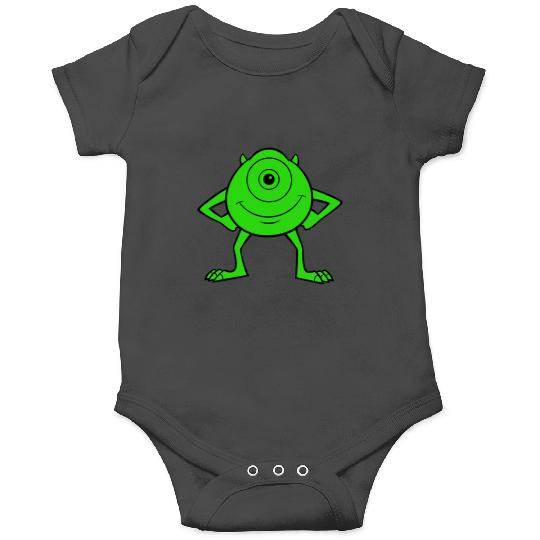 Disney Pixarss Monsters Inc. Mike Wazowski Cyclops Retro Onesies