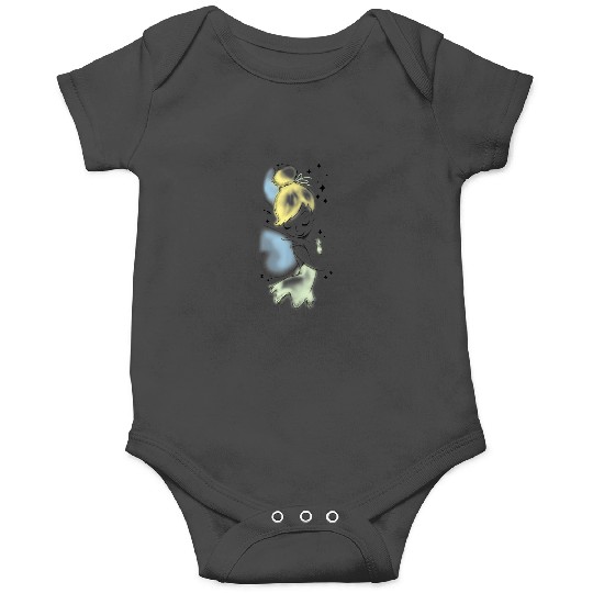 Disney Peter Pan Tinkerbell Airbrush Style Sketc Onesies
