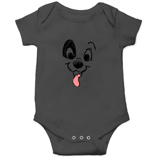 Kids Disney 101 Dalmatians Toddler Dalmatian Big Face Youth Onesies
