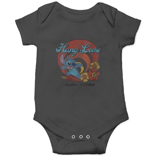Disneyss Lilo Stitch Hang Loose Kauai Hawaii Onesies