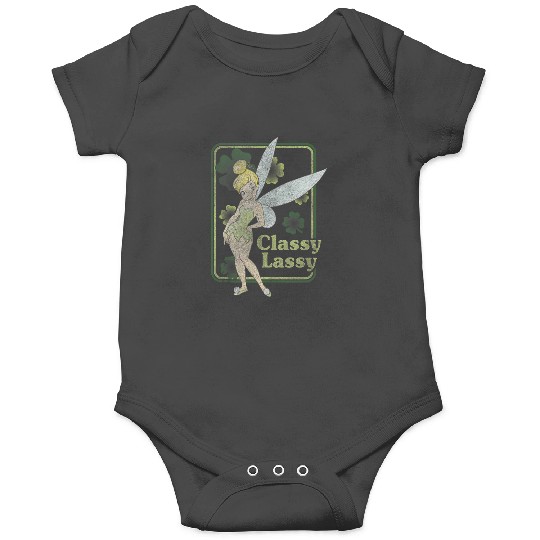 Disney Peter Pan Tinker Bell St. Patricks Day Classy Lassy Tank Top Onesies