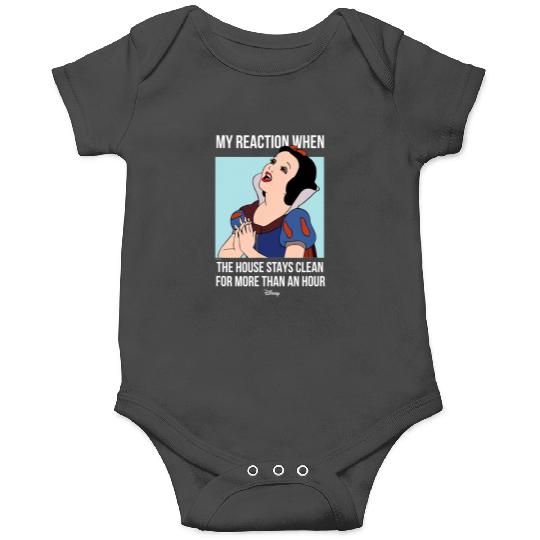 Disney Princess - Snow White House Stays Clean Meme Onesies