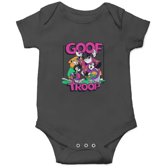 Disneyss A Goofy Movie Goof Troop Neon Group shots Portrait Onesies