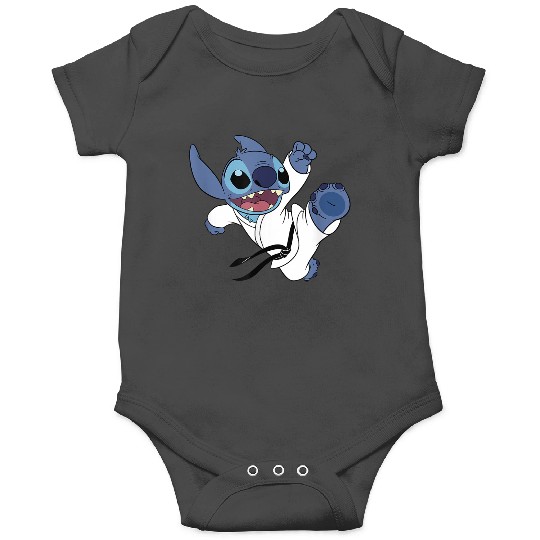 Disneyss Lilo Stitch High Kick Karate Uniform Stitch Onesies