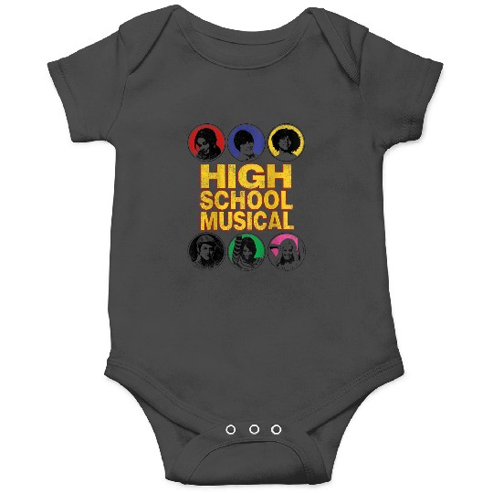 Disneyss High School Musical The Series Og Cast Distressed Onesies