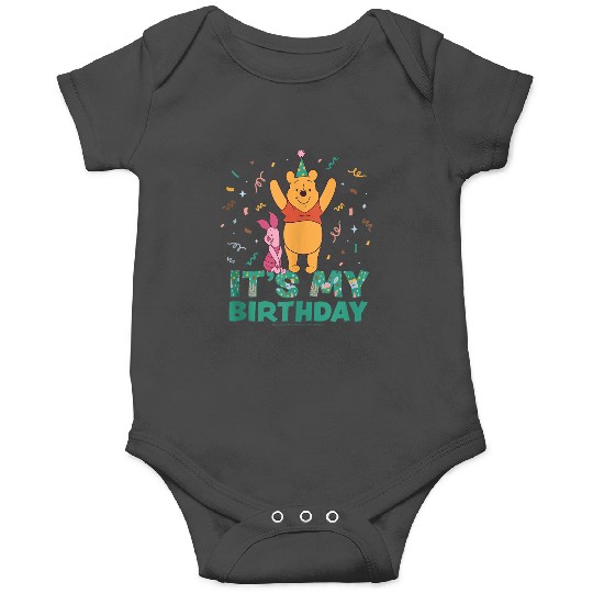 Disneyss Winnie The Pooh Piglet Its My Birthday Party Onesies