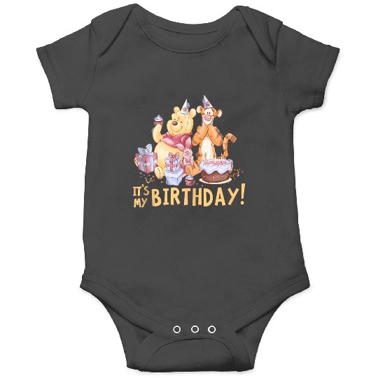 Disneyss Winnie The Pooh Its My Birthday Onesies