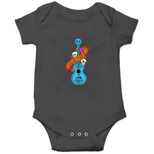 Discover Disney Pixar-Pixar Coco Remember Me Epic Guitar Small Pocket Logo Onesies