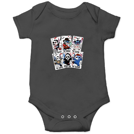 Discover Stitch Tarot Card Halloween Onesies, Disney Lilo & Stitch Halloween Onesies