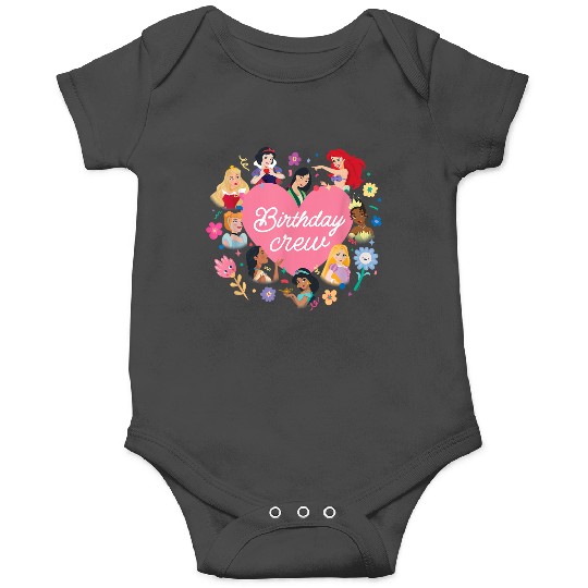 Discover Disney Princess Heart Flowers Friends Family Birthday Crew Onesies
