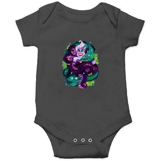 Disney The Little Mermaid Ursula Sea Witch Painting T-Shirt Onesies