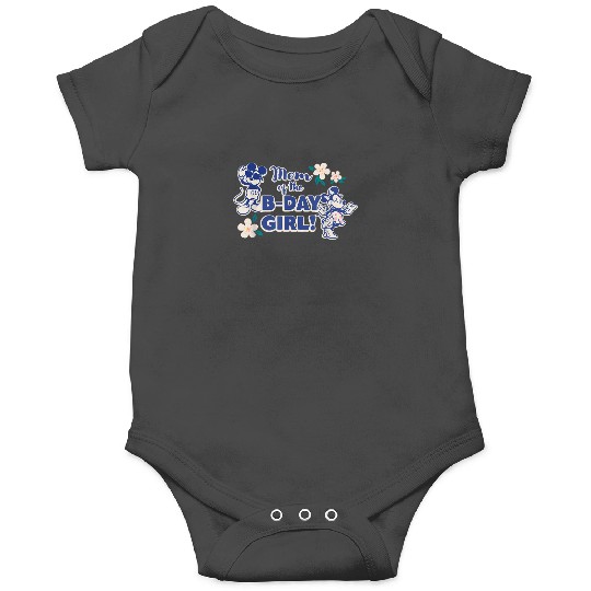 Discover Disney Mickey Minnie Mouse Birthday Mom of the B Onesies