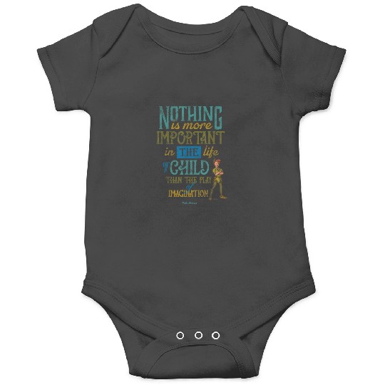 Discover Disney 100 Walt Disney Quote Imagination Peter P Onesies