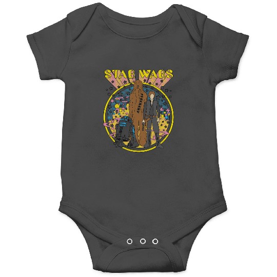 Star Warss Vintages Psych Rebels Disney Onesies