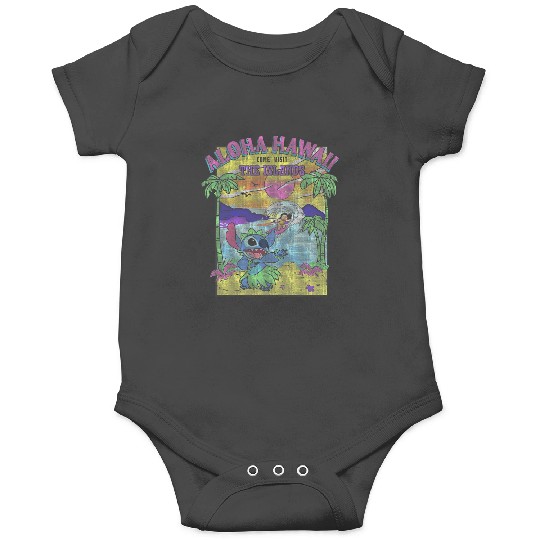 Discover Disney Lilo Stitch Aloha Hawaii Come Visit The Islands Onesies