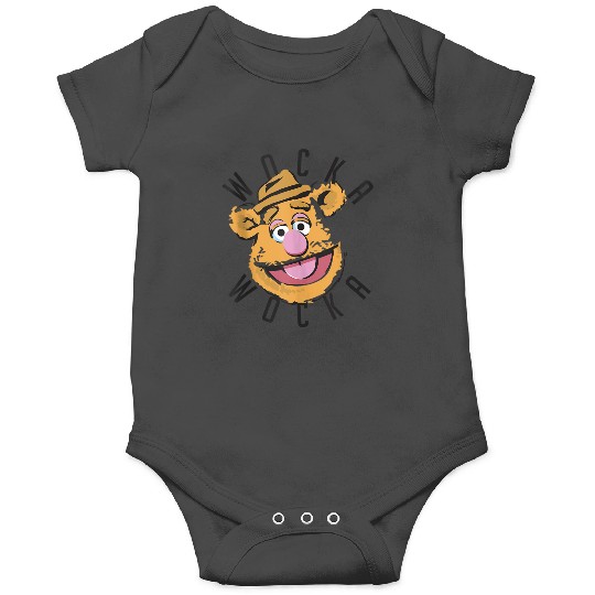 Disneyss The Muppets Fozzie Bear Wocka Wocka Big Faces Onesies