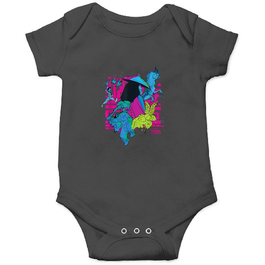 Disneyss Raya And The Last Dragon Character Collage Onesies