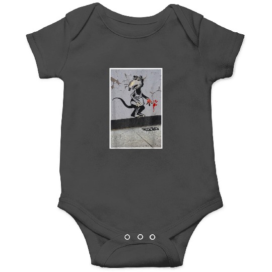 Discover Disney The Muppets Rizzo Banksys Graffiti Inspired Big Shot Onesies