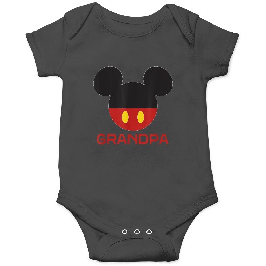Discover Disney Mickey Mouse Icon Shorts Grandpa Fathers Day Onesies