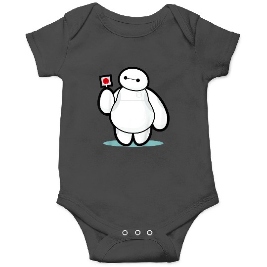 Disney Big Hero 6 Baymax With Lollipop Cute Shot Onesies