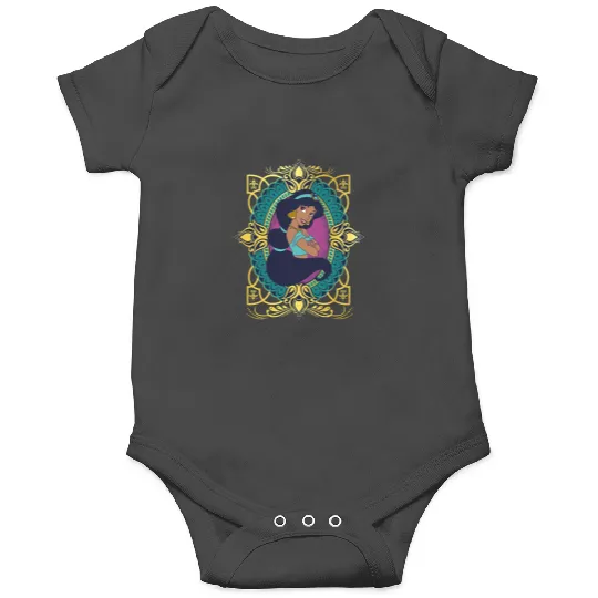Vintage Princess Jasmine Onesies, Retro Disney Princess Onesies