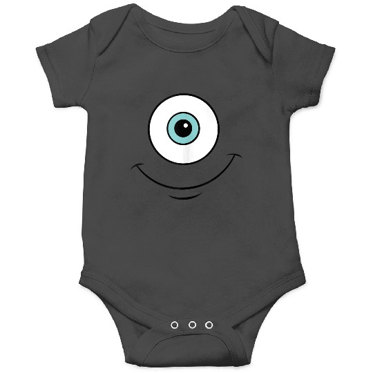 Disneyss Monsters Inc Mike Eye Smile Onesies