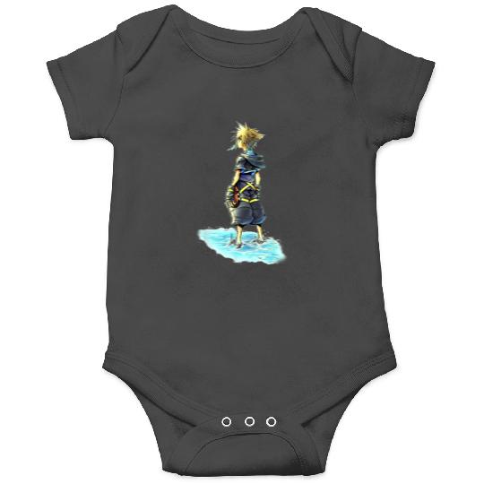Disney Kingdom Hearts Sora Sea Salt Ice Cream Sketch Onesies