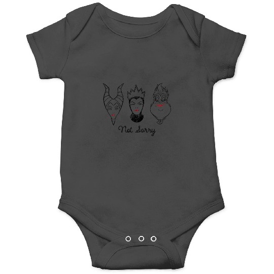 Discover Disney Villains Ursula Maleficent Evil Queen Not Sorry Onesies