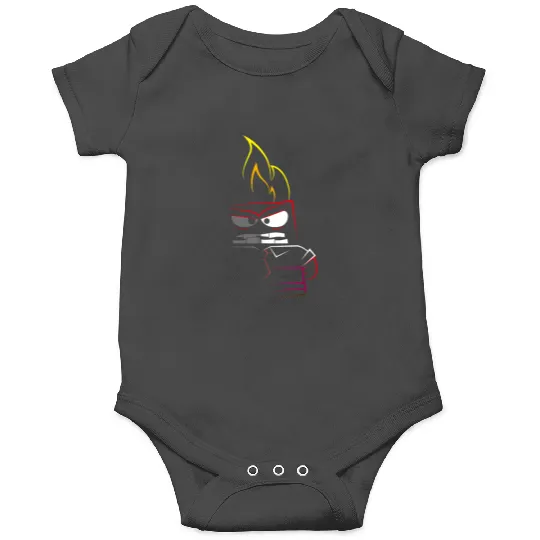 Discover Disney Pixar Inside Out Fired Up Anger Outline Faded Onesies