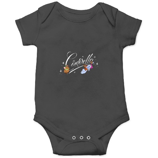Discover Disney Cinde Mice Glass Slipper Logo Onesies