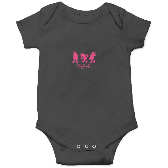Amazon Essentials Disney Minnie Silhouette Trio Onesies