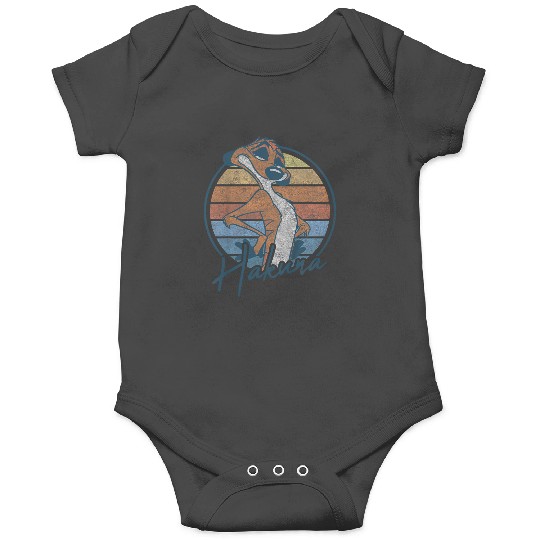 Kids Disney The Lion King Timon Hakuna Matata Retro Vintages Youth Onesies