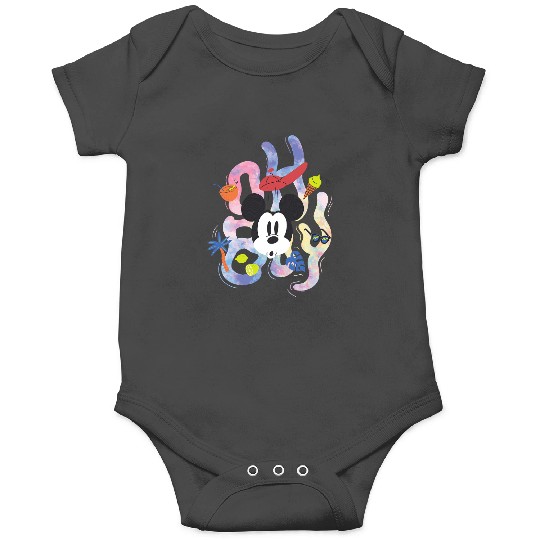 Disney Mickey Mouse Oh Boy Summer Beach Vacation Surprise Onesies