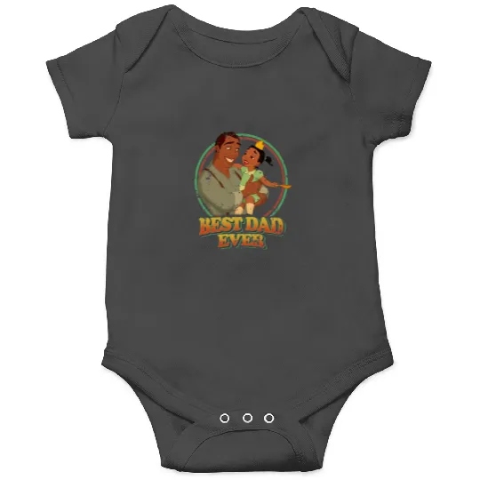 Retro James And Tiana Best Dad Ever Disney Onesies