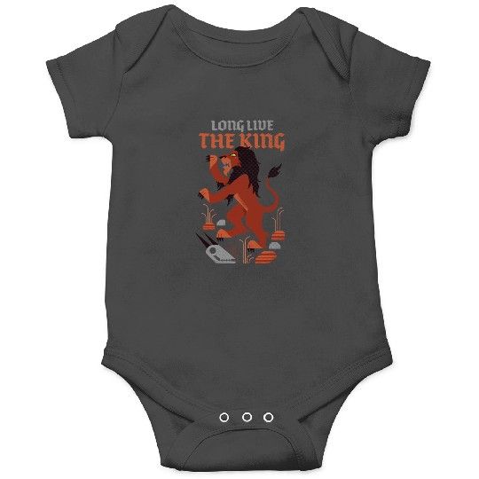 Disney Villains Scar Lion King Long Live the King Heraldic Onesies