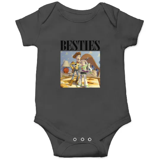Disney Pixar Toy Story Buzz And Woody Besties Poster Onesies