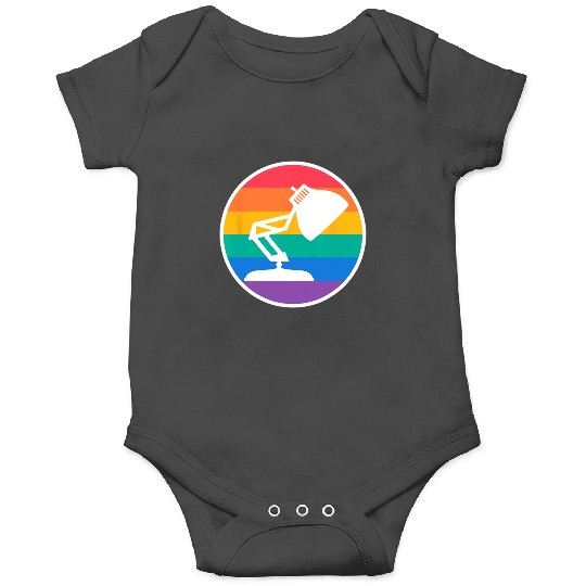 Disney Pixar Collection Pride Luxo Jr. Rainbow Portrait Onesies
