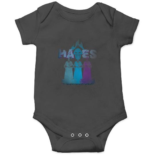 Disney Villains Hercules Hades Distressed Metal Rock Band Onesies