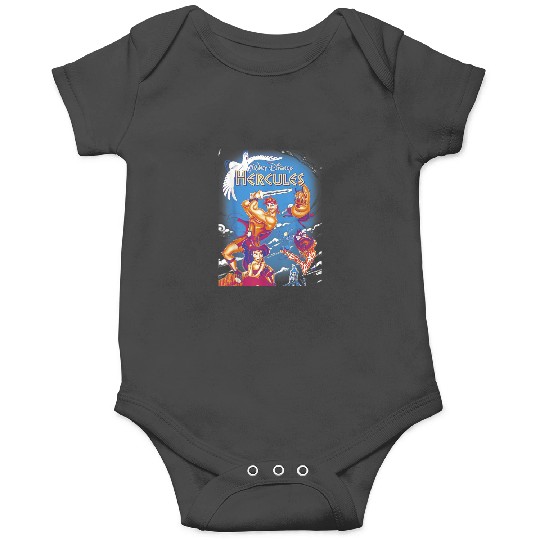 Disney Hercules Main Cast Movie Cover Graphic TS Onesies