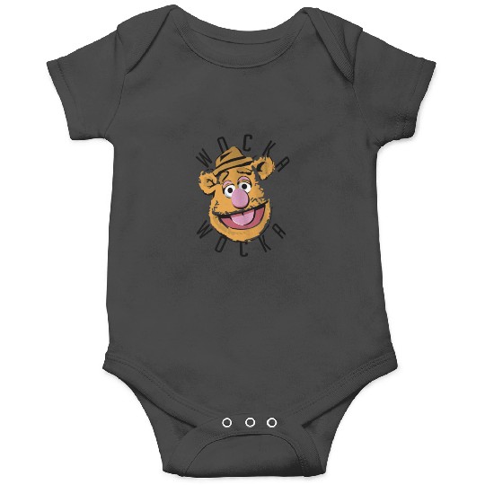 Disney The Muppets Fozzie Bear Wocka Wocka Big F Onesies
