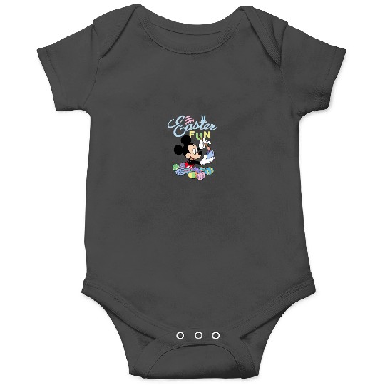 Disney Mickey Mouse Easter Fun Painting Eggs Sho Onesies