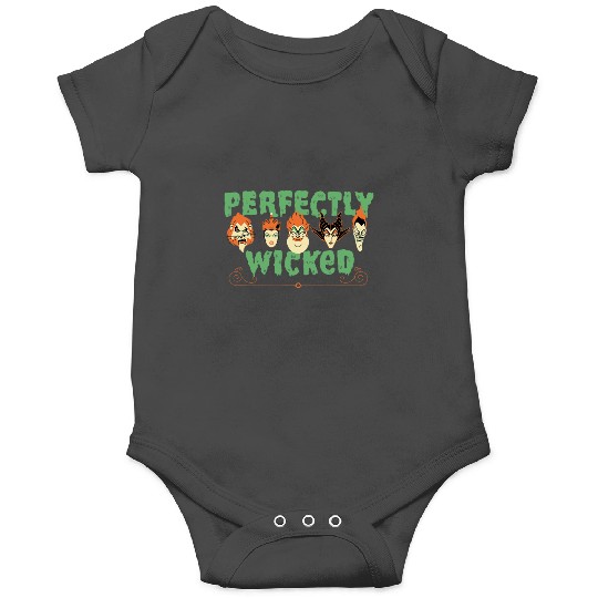 Disney Villains Spooky Squad Perfectly Wicked Halloween Onesies